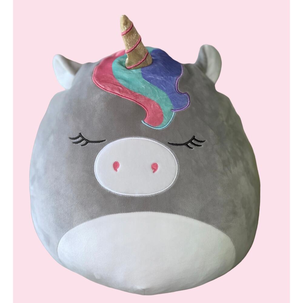 Squishmallows! Teresa The Grey Unicorn! 16 inch, New Condition and Super Squishy